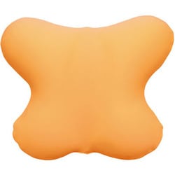 バタフライクッションカバー OR [腰当てクッション用カバー オレンジ]