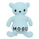 MOGU クッション パステルベビーベア パステルブルー