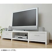ロータイプテレビ台 テレビボード 幅150 ホワイト CEL-2915LB（WH）