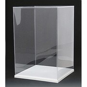 ホビーベース　限定モデルカバー　スクエア(特大) ホワイト [コレクションケース]