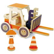 フォークリフト memo & pen stand プレイデコ FORKLIFT TRUCK