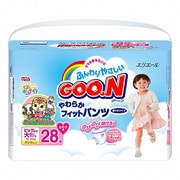 グーン やわらかフィットパンツ BIGより大きい女の子用 [28枚]