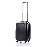 クイック 軽量ジッパーキャリー Sサイズ 旅行日数目安:1~2泊 34.5L TSAロック搭載 機内持ち込み可 ブラック 85-75801