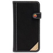 iP5S/5 LIMS CORDURAダイアリーケース BK [iPhone 5/5s用 LIM'S design ブラック]