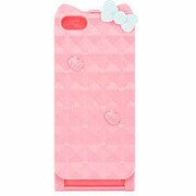 SB-IA07-HCKT/SP [iPhone 5/5s用 SoftBank SELECTION meets Hello Kitty コンパクトミラー ケース ストロベリーピンク]