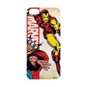 キャラスマケースHeroes iP5C アイアンマン＆ソー [iPhone 5c用]