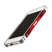 CASTRUM S&W iPhone5s/5 [シルバー&ワインレッド]