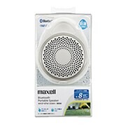 Bluetooth+NFC搭載ポータブルスピーカー 防滴機能(IPX4)対応 ホワイト MXSP-BTW100WH