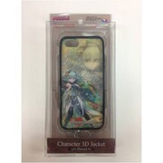set-07 [iPhone SE/5s/5用 パズドラ 3Dジャケット2枚&グレイスヴァルキリー 黒ケース]