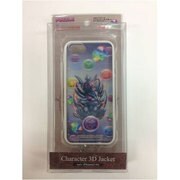 set-10 [iPhone 5/5s対応 パズドラ 3Dジャケット2枚&超メタ 白ケース]