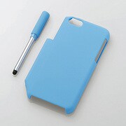PS-A13PVTPBU [iPhone5c用シェルカバー タッチペン付 ブルー]