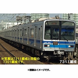 国産再入荷(加工品) 北総鉄道7300形　7311編成　8両セット 鉄道模型