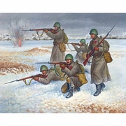 6197 [1/72  ソビエト歩兵セット WW2 (冬季服)]