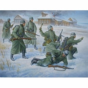 6198 [1/72  ドイツ歩兵セット WW2 (冬季服)]