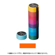 マスキングテープ ベーシック(COLORFULLY COLORFUL)/マステ (オレンジ/無地) MST-MKT01-OR