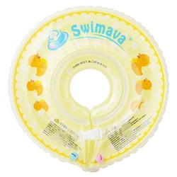SW120DU [SWIMAVA  うきわ首リング ダックイエロー 【正規品】60日保証]