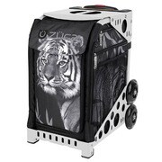 ZUCAスポーツ フレーム(ホワイト)+インサートバッグ(タイガー) 旅行日数目安:1~2泊 29L ZUCA Sport Frame White+Insert Bag Tiger