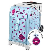 ZUCAスポーツ フレーム(ホワイト)+インサートバッグ(レディバグズ タグ付) 旅行日数目安:1~2泊 29L ZUCA Sport Frame White+Insert Bag Ladybugz with Tag