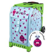 ZUCAスポーツ フレーム(グリーン)+インサートバッグ(レディバグズ タグ付) 旅行日数目安:1~2泊 29L ZUCA Sport Frame Green+Insert Bag Ladybugz with Tag