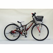 子供用自転車 CTB 強パンク 24インチ 外装6段変速 ブラック CTB246 3レン 4755