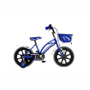 幼児用自転車 16型 ブルー KIDS16-DX 4744