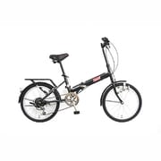 折りたたみ自転車 20型 外装6段変速 ダークグリーン FD206SL-II 3123