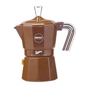 RZ-6MT [RISOLI ZARINA エスプレッソメーカー 6cup Brown]