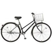 シティサイクル ホットニュース 27型 内装3段変速 黒系メタリック HTSP273N