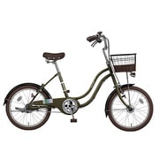 小径車（ミニベロ） ココッティ エス 20型 変速なし ダークオリーブ CCEP20N