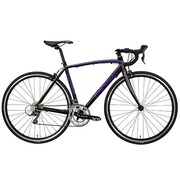 アーバンバイク EMPEROR(エンペラー) レーシングビート 510mm 700×25C 外装16段変速 ブラック/パープル E-RB510N