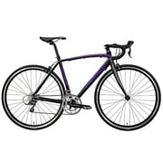 アーバンバイク EMPEROR(エンペラー) レーシングビート 530mm 700×25C 外装16段変速 ブラック/パープル E-RB530N