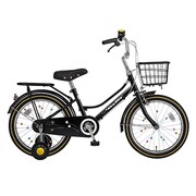 幼児用自転車 Kira-Kira(キラキラ) 18型 黒系メタリック KR18S