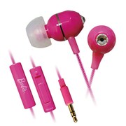 Barbie ボリュームコントローラー付カナルイヤホン Vシリーズ サークルハウジングモデル ピンク BB-CV1-PK