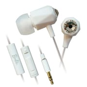 Barbie ボリュームコントローラー付カナルイヤホン Vシリーズ ダイヤモンドハウジングモデル ホワイト BB-DV1-WH