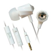 Barbie ボリュームコントローラー付カナルイヤホン Vシリーズ ツイストハウジングモデル ホワイト BB-TV1-WH