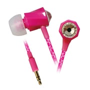 Barbie フラットコードカナルイヤホン Fシリーズ ツイストハウジングモデル ピンク BB-TF1-PK