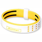RAKUWAブレスS DUOタイプ ホワイト/イエロー 17cm