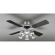シーリングファン LED 電球色 4枚羽根 リバーシブル リモコン付き SH9014LDR