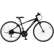 クロスバイク ALFREX CROSS（アルフレックス クロス） 38cm 700×32C 外装21段変速 クリアブラック AASX384 OK01