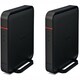AOSS2 エアステーション ハイパワーGiga 11ac（Draft）/n/a/g/b 866＋300Mbps 無線LAN親機 中継機/LAN接続 子機セット WZR-1166DHP2/E