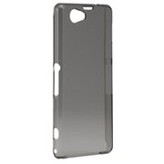 BSMPSO02FTCBK [Xperia Z1f専用 ソフトケース 液晶保護フィルム付 クリアブラック]