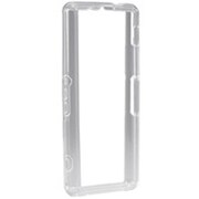 BSMPSO02FTBCR [Xperia Z1f専用 ソフトバンパー 液晶&背面保護フィルム付 クリア]