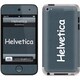 GelaSkins iPodtouch4 Helvetica [第4世代iPod touch用スキンシール]