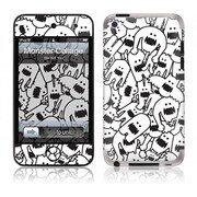 GelaSkins iPodtouch4 MonsterCollage [第4世代iPod touch用スキンシール]