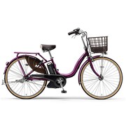 電動アシスト自転車 PAS ナチュラL デラックス 26型 内装3段変速 ベリーパープル PM26NLDX/PM26DGLD4J