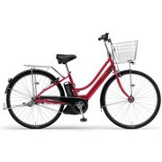 電動アシスト自転車 PAS CITY-L5 27型 内装5段変速 レッド PM27CL5/PM27BGCL4J
