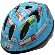 スプラッシュハート S トレイン ミズイロ [自転車用ヘルメット Sサイズ（52～56cm） 使用年齢目安：3～6歳頃 安全規格 SG/CEマーク]