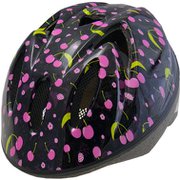 スプラッシュハート S チェリー ブラック [自転車用ヘルメット Sサイズ（52～56cm） 使用年齢目安：3～6歳頃 安全規格 SG/CEマーク]