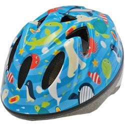 スプラッシュハート S オーシャンパーク ブルー [自転車用ヘルメット Sサイズ（52～56cm） 使用年齢目安：3～6歳頃 安全規格 SG/CEマーク]