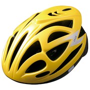 自転車用ヘルメット フリーサイズ(54~61cm) 使用年齢目安:6歳~大人 スパーキー イエロー フリーサイズ